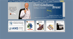 Desktop Screenshot of giulianobruni.com
